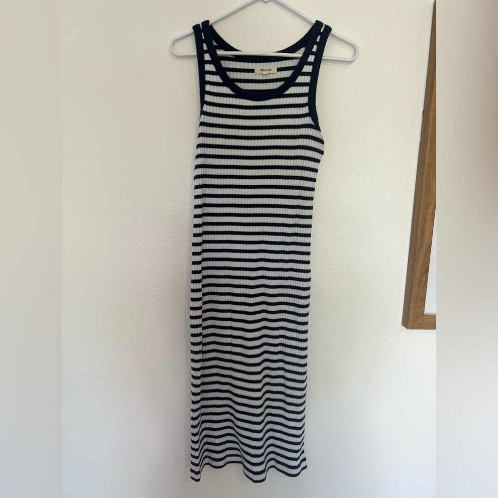 Madewell Striped Tank Dress
